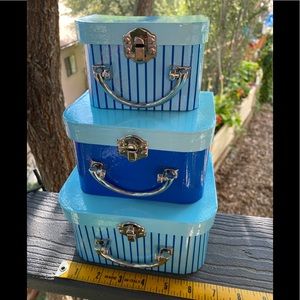 Set of Tiny suitcases